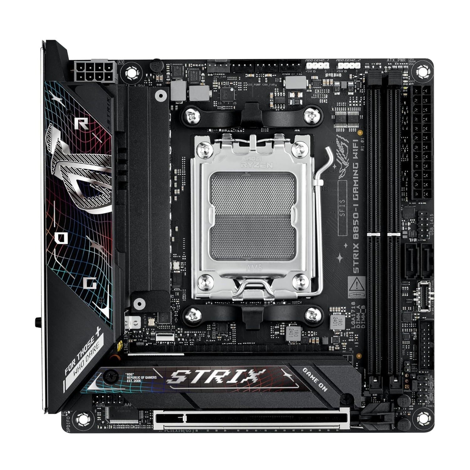 ASUS ROG Strix B850-I Gaming AMD B850 Mini-ITX Motherboard with Power Stages