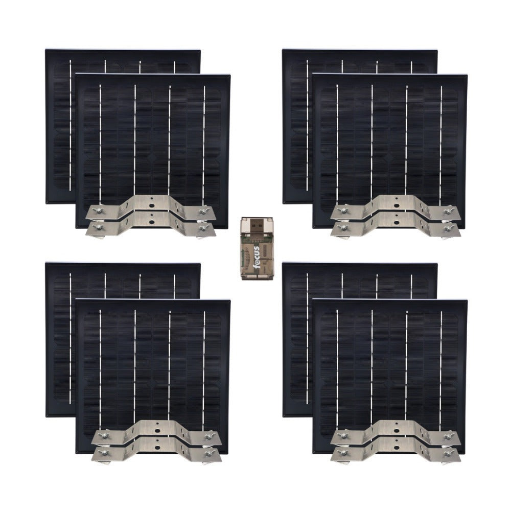 Spartan Solar Panel 10W for GoLive and Ghost Trail Cameras with Bracket Mount Bundle