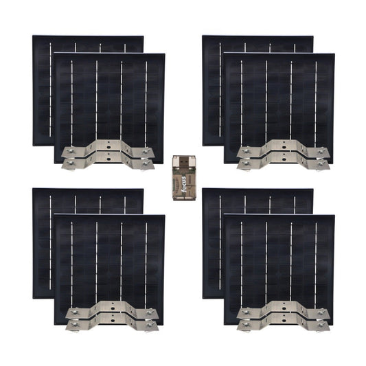 Spartan Solar Panel 10W for GoLive and Ghost Trail Cameras with Bracket Mount Bundle