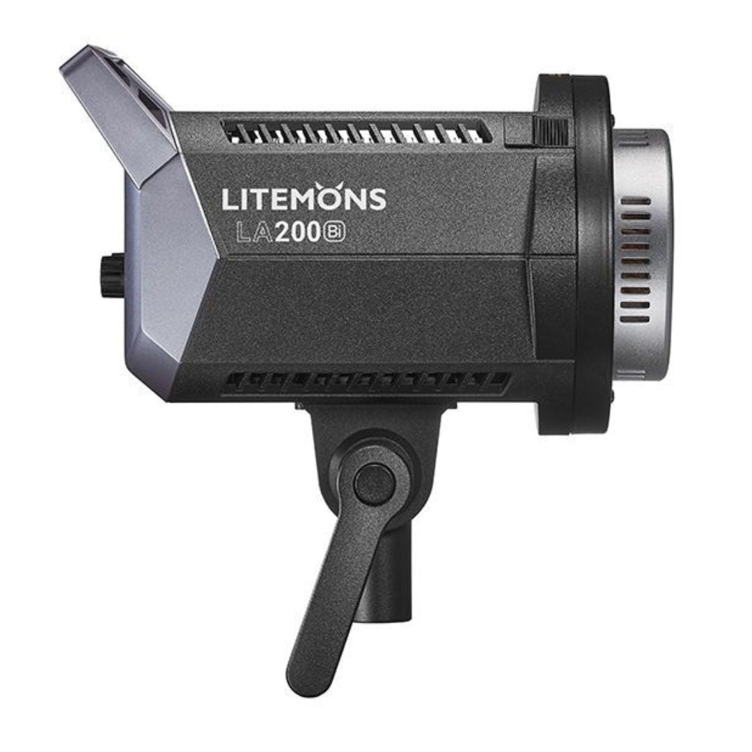 Godox Litemons LA200Bi 2-Light Kit with Step-Less Adjustment and Godox Light App Control (Black)
