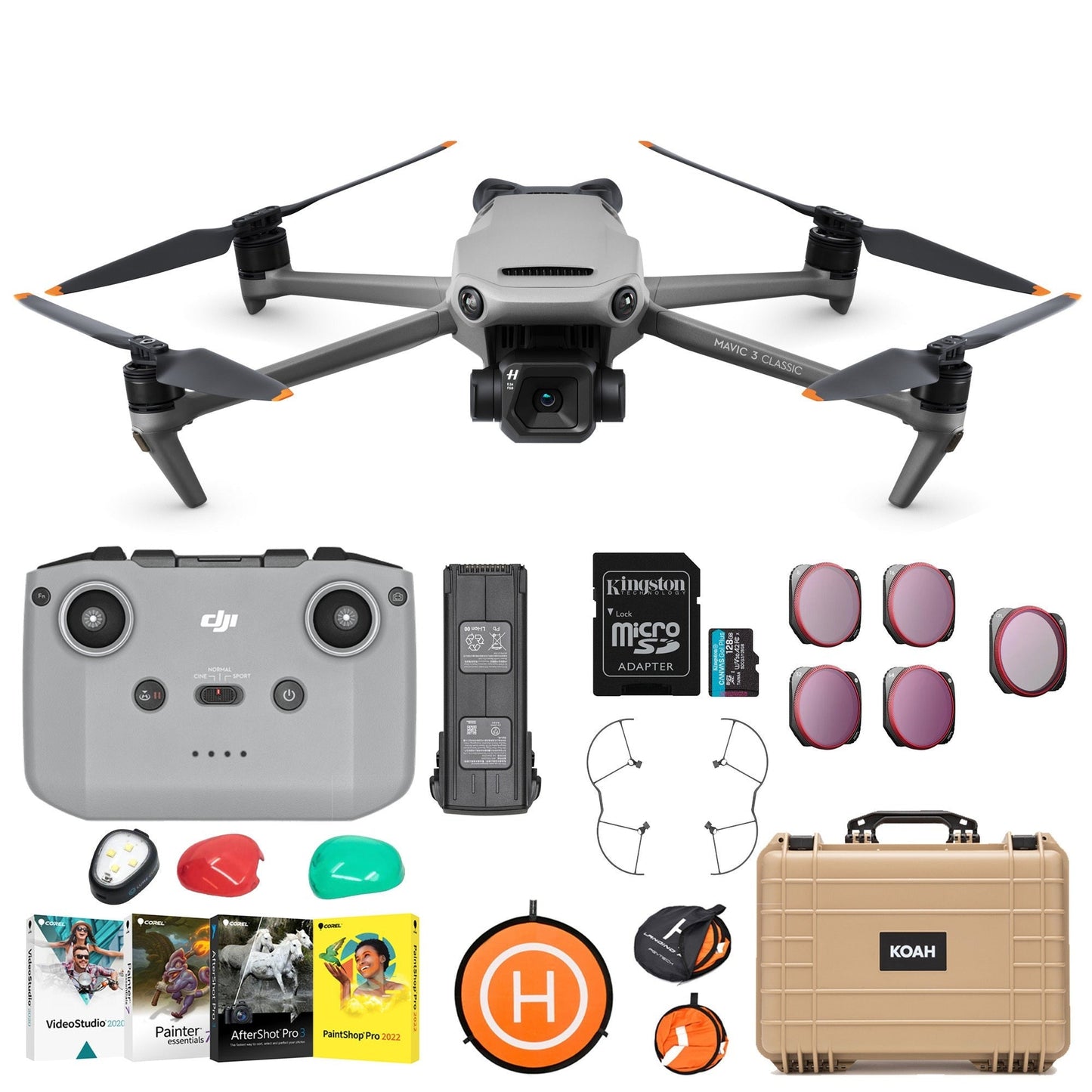 DJI Mavic 3 Classic Drone with RC-N1 Remote Controller Complete Kit