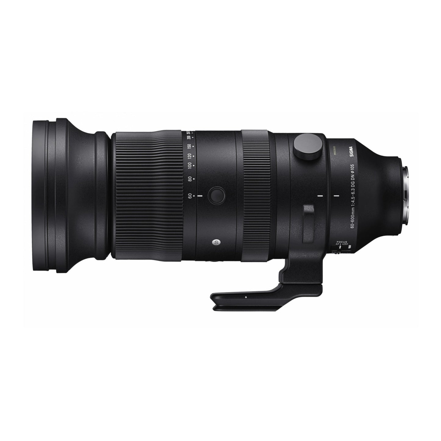 Sigma 60-600mm F4.5-6.3 DG DN OS Sports Lens for Sony E Mount with 1 TB Hard Drive, Lens Hood Bundle