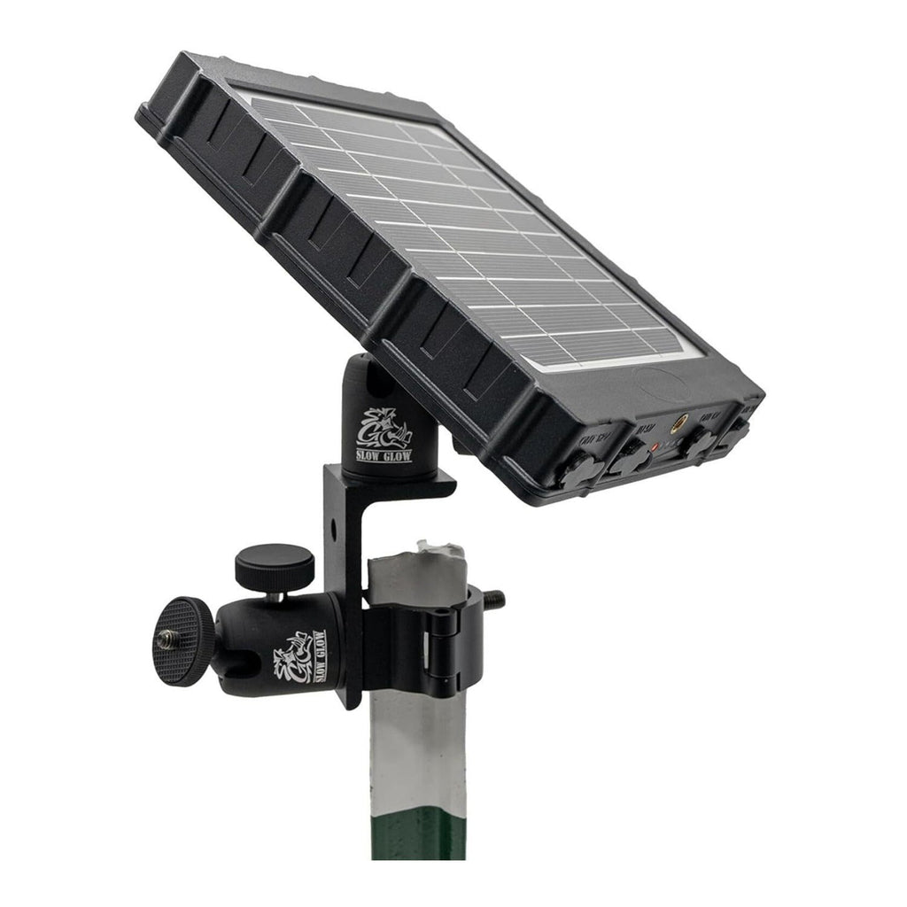 Slow Glow Maverick 2 Double Ballhead T-Post Mount and Card Reader Bundle