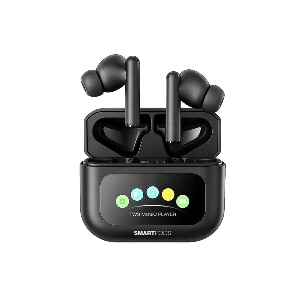 Samvix SmartPods Kosher MP3 Player EarPods with 64GB Memory (No SD Slot) (Black)