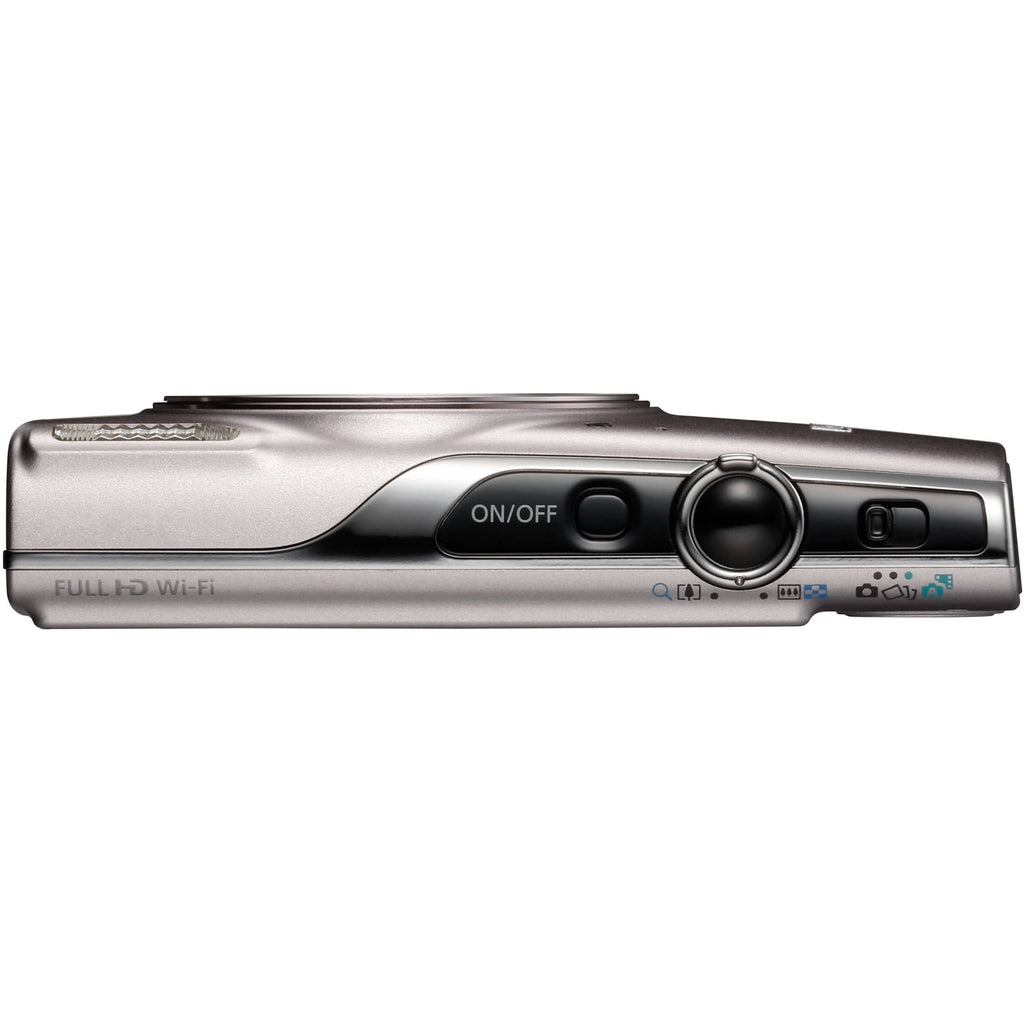 Canon PowerShot ELPH 360 HS Digital Camera (Silver) (Open Box)