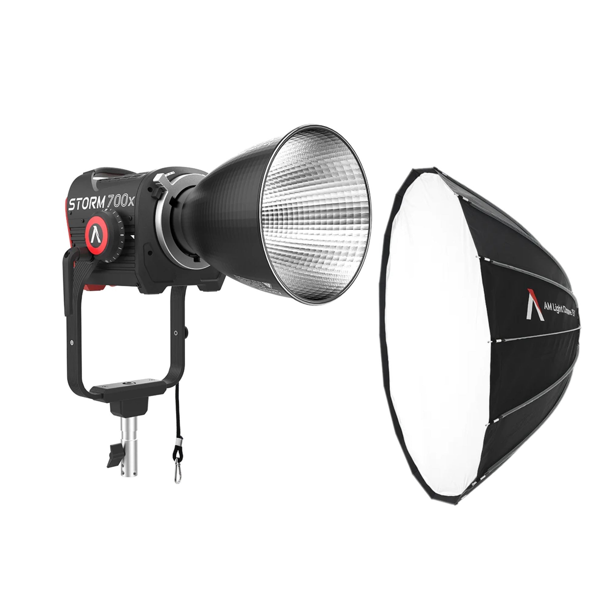 Aputure STORM 700x (2500K-10000K) with Light Dome 150 Softbox Bundle