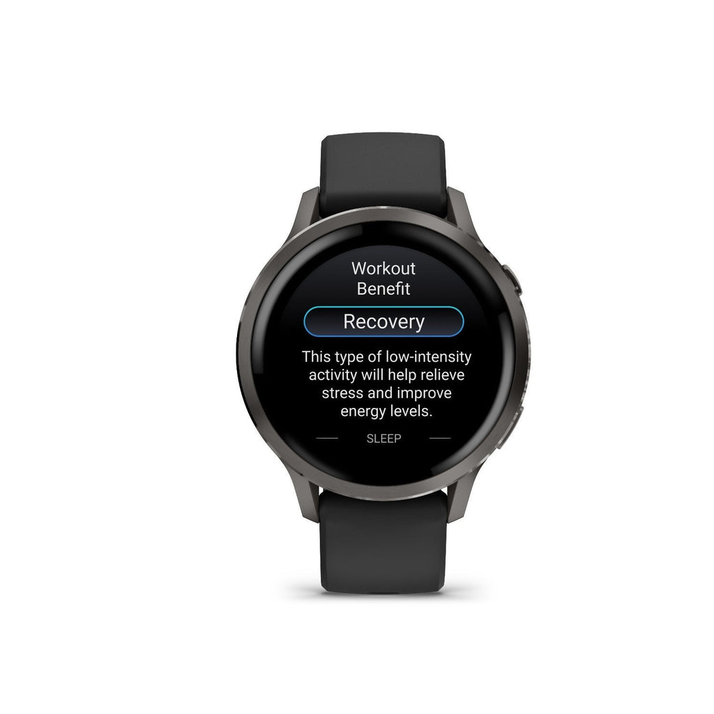 Garmin Venu 4 41mm 1.2-Inch Amoled GPS Smartwatch (Slate/Black)