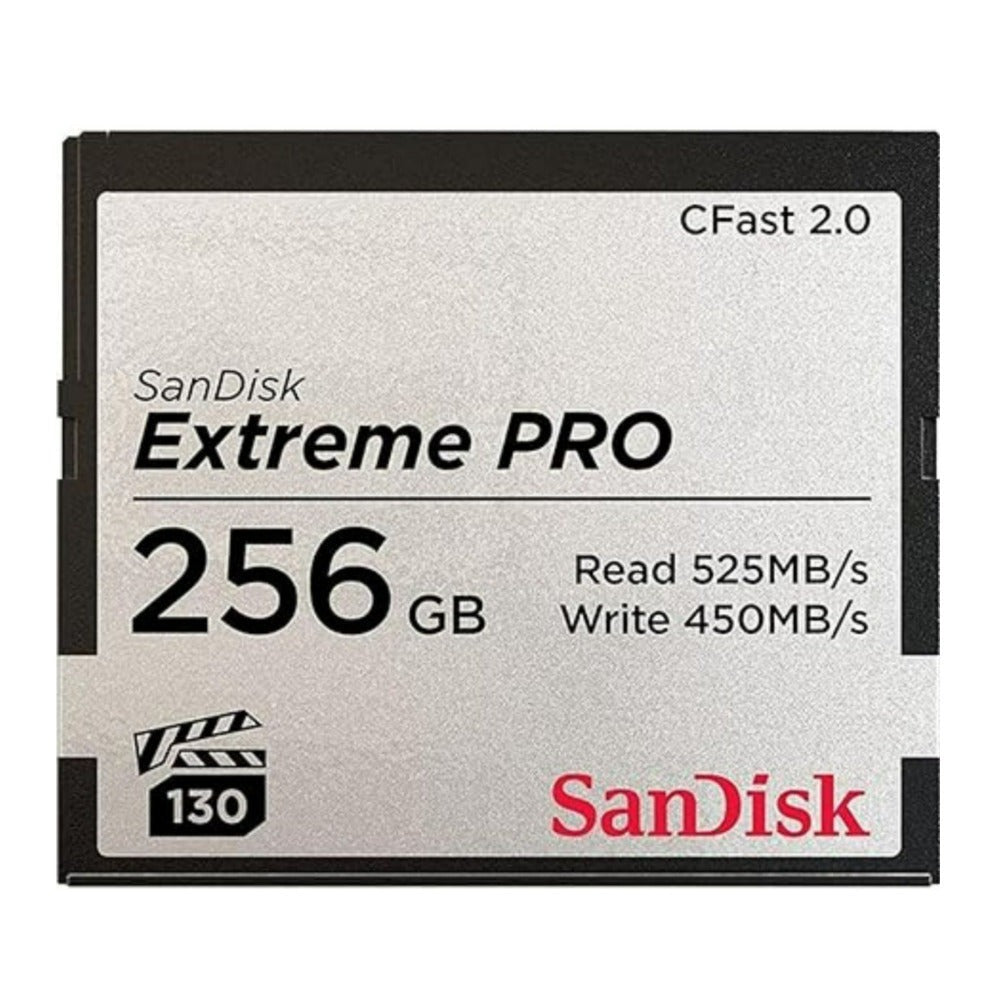 SanDisk 256GB Extreme PRO CFast 2.0 Memory Card with Reading Speed of 525 MBPS