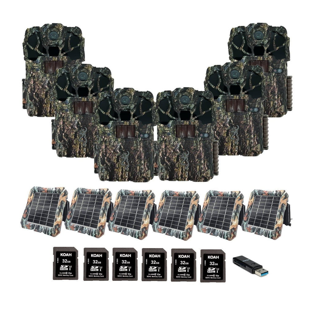 Browning Trail Camera Spec Ops Elite HP5 Ultra (6-Pack) Bundle with Accessories