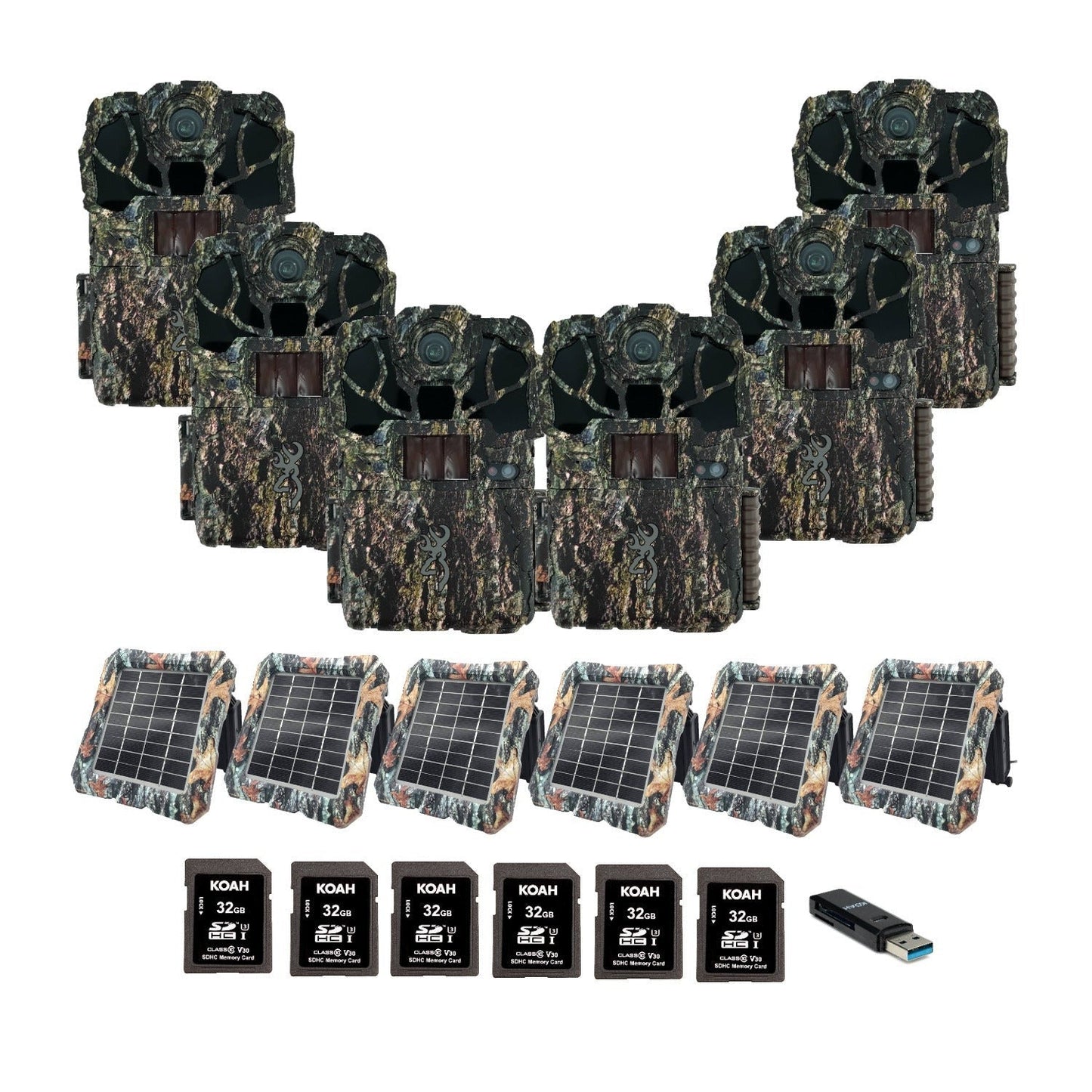 Browning Trail Camera Spec Ops Elite HP5 Ultra (6-Pack) Bundle with Accessories