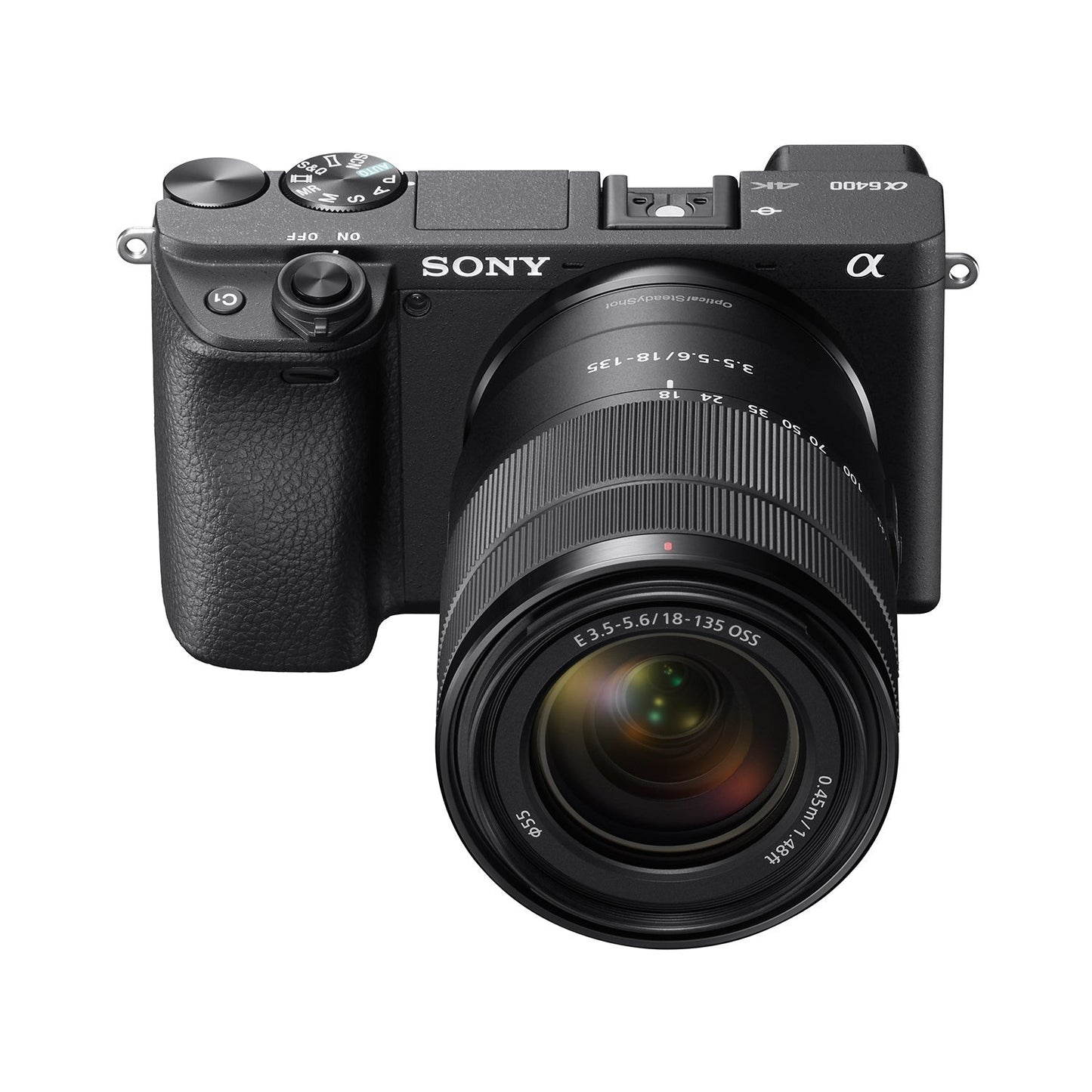 Sony Alpha a6400 Mirrorless Digital Camera with 18-135mm Lens (Black)