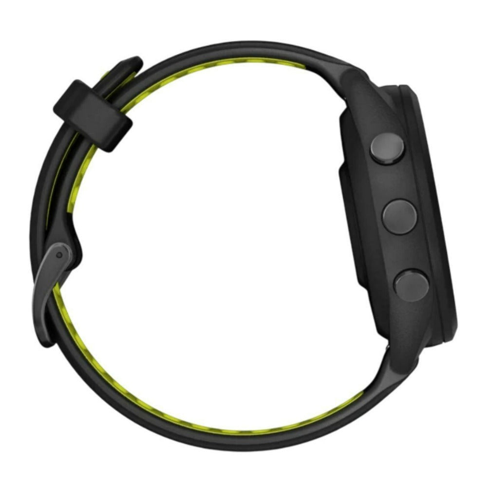 Garmin Forerunner 265S AMOLED GPS Running Smartwatch (Black/Amp Yellow) (Used)