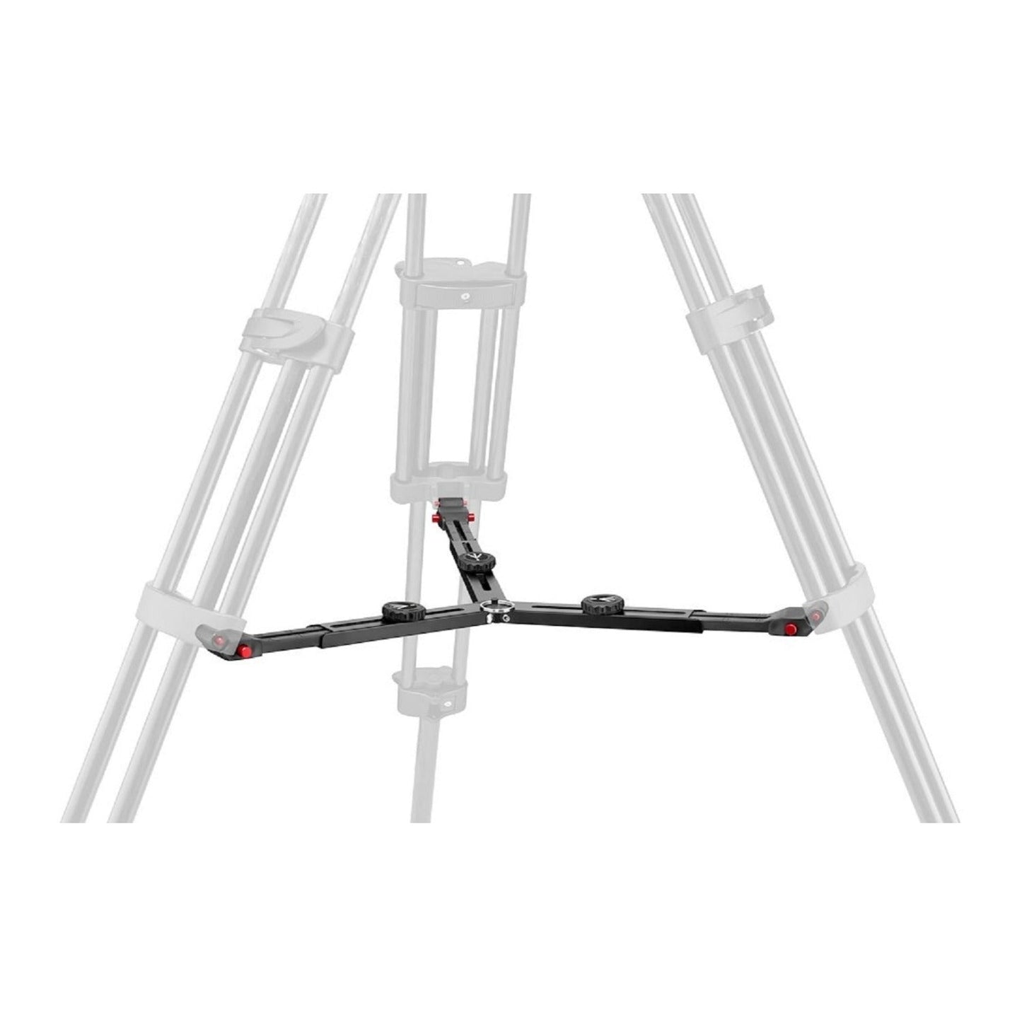 Manfrotto Carbon Fiber Twin Leg Video Tripod with Middle Spreader