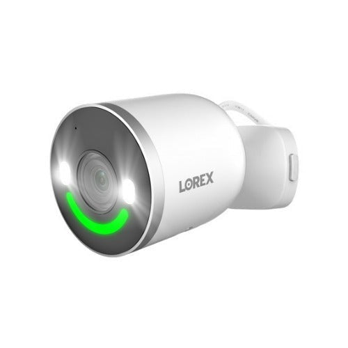 Lorex 4K Spotlight Indoor Outdoor Wi-Fi 6 Security Camera with Smart Security Lighting