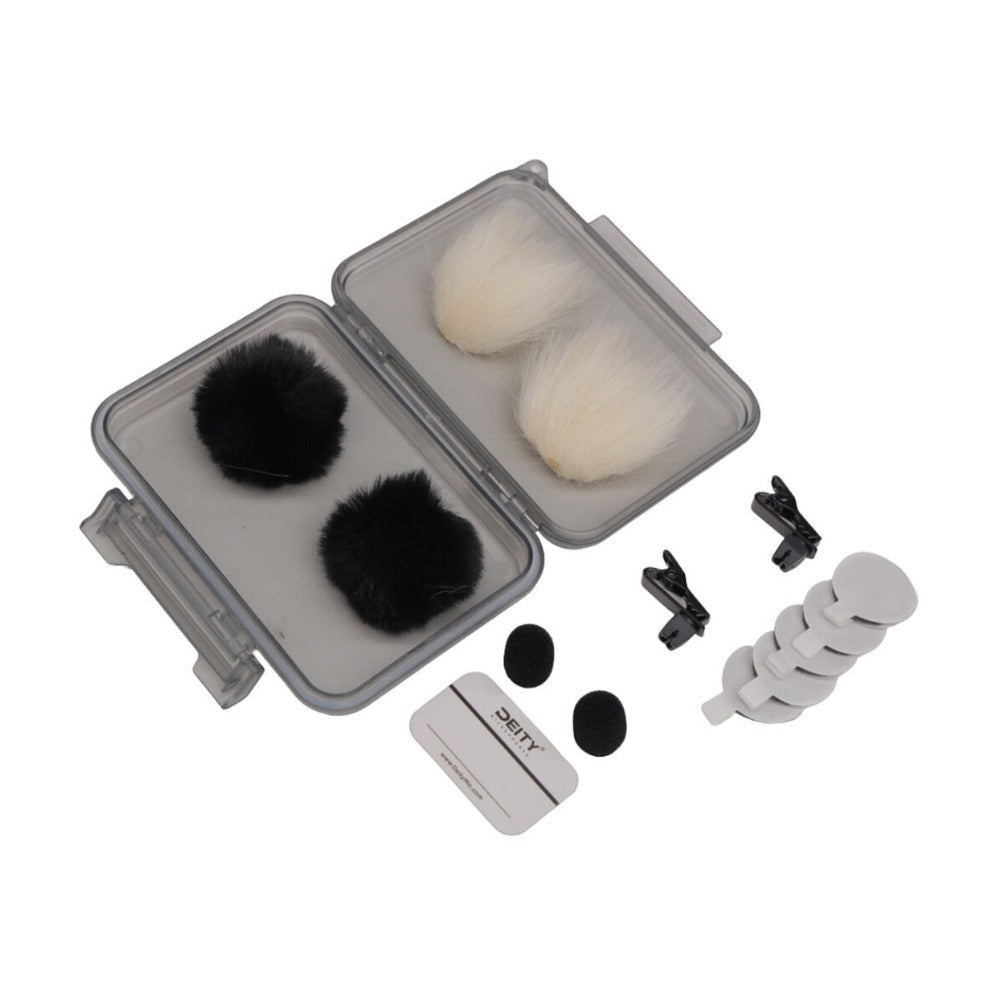 Deity Microphones W.Lav Pro Omni Lavalier Microphone with Accessories (Black)