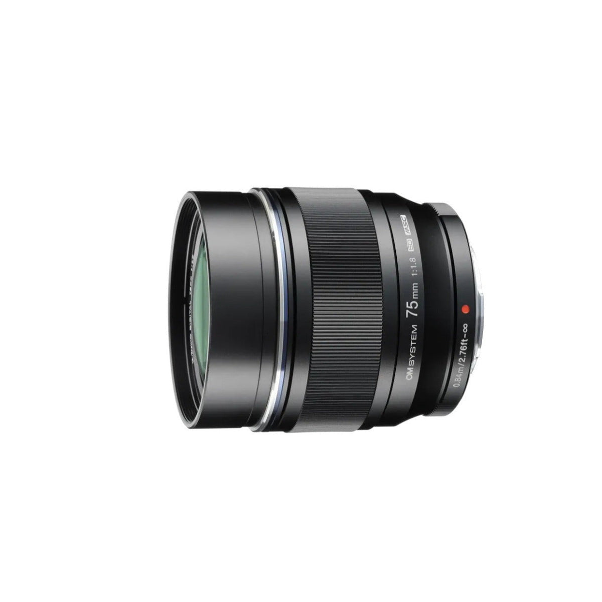 OM System M.Zuiko Digital ED 75mm f/1.8 Lens for Micro Four Thirds Cameras
