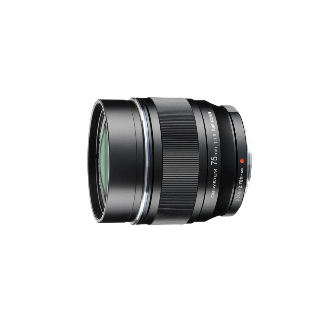 OM System M.Zuiko Digital ED 75mm f/1.8 Lens for Micro Four Thirds Cameras