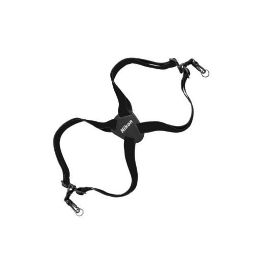 Nikon ProStaff Lightweight Binocular Harness with Elastic Shoulder Straps(Black)