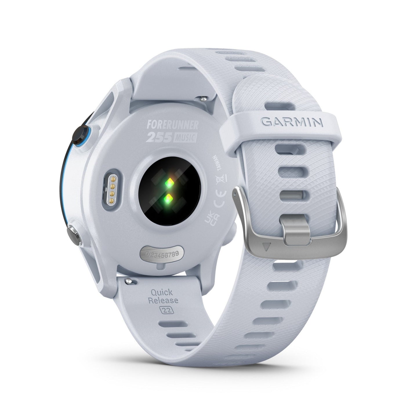 Garmin Forerunner 255 Music Running Watch (Whitestone)