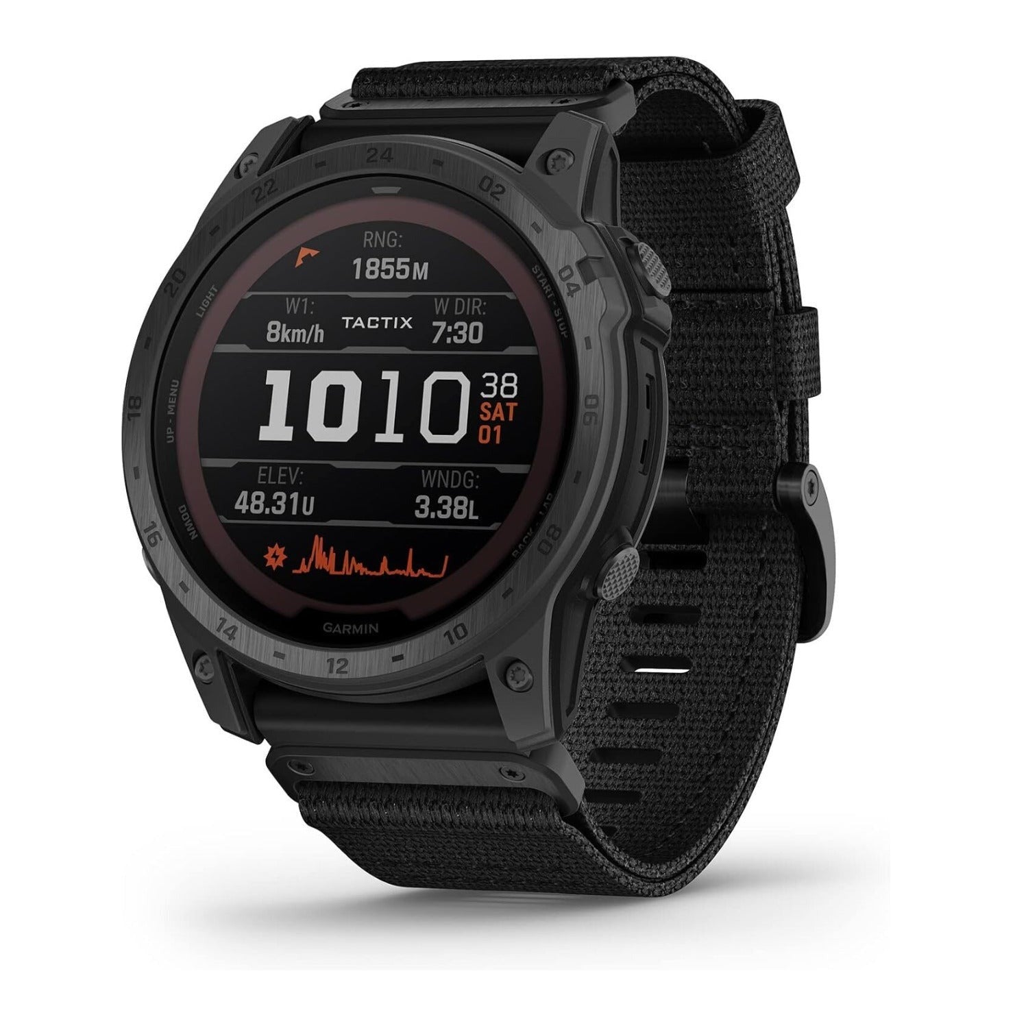 Garmin tactix 7 Pro Ballistics Edition TAC GPS Watch (Nylon Band, Certified Refurbished)