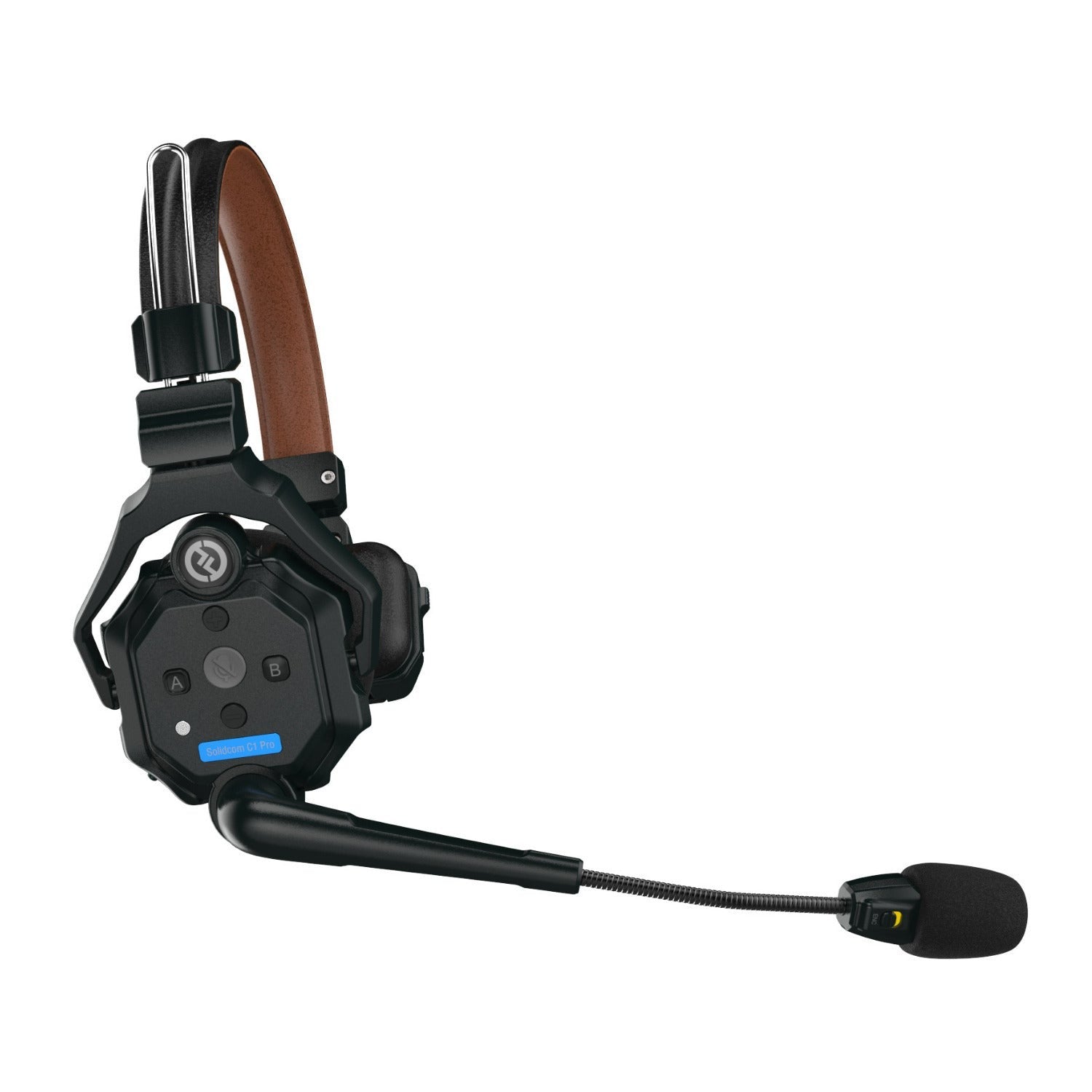 Hollyland Solidcom C1 Pro-6S 1100-Feet Full-Duplex ENC Wireless Intercom System with 6 Headsets