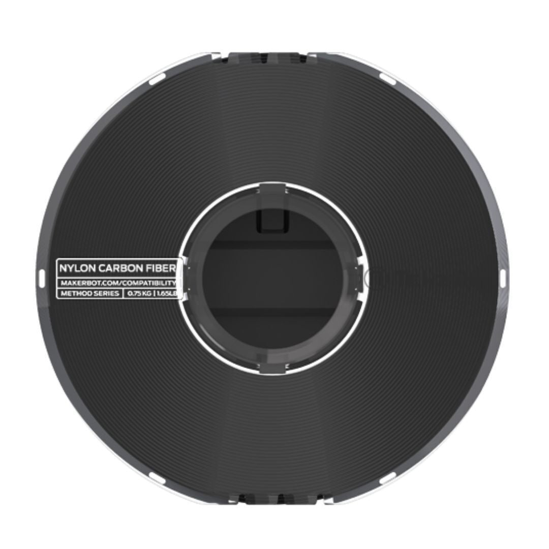 MakerBot 375-0059A METHOD Nylon Carbon Fiber Filament Spool for METHOD 3D Printers (Black, 1.1Lb)