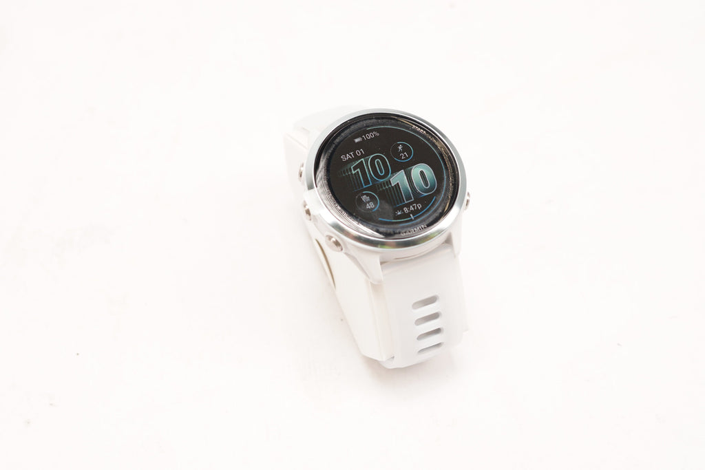 Garmin Forerunner 570 GPS Smartwatch (42mm, Cloud Blue/Whitestone) (Used)