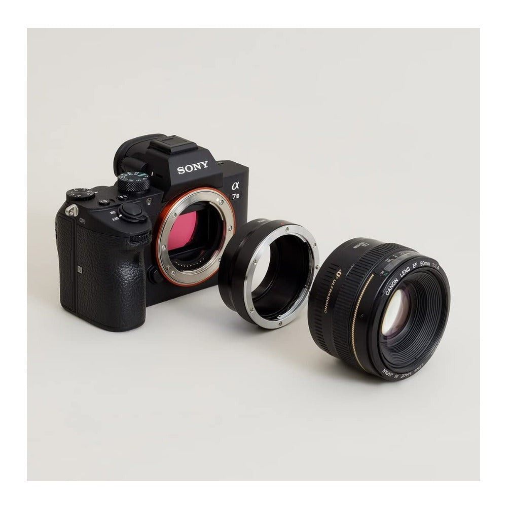 Urth Canon EF/EF-S Lens Mount to Sony E Camera Mount Adapter (Matte Black)