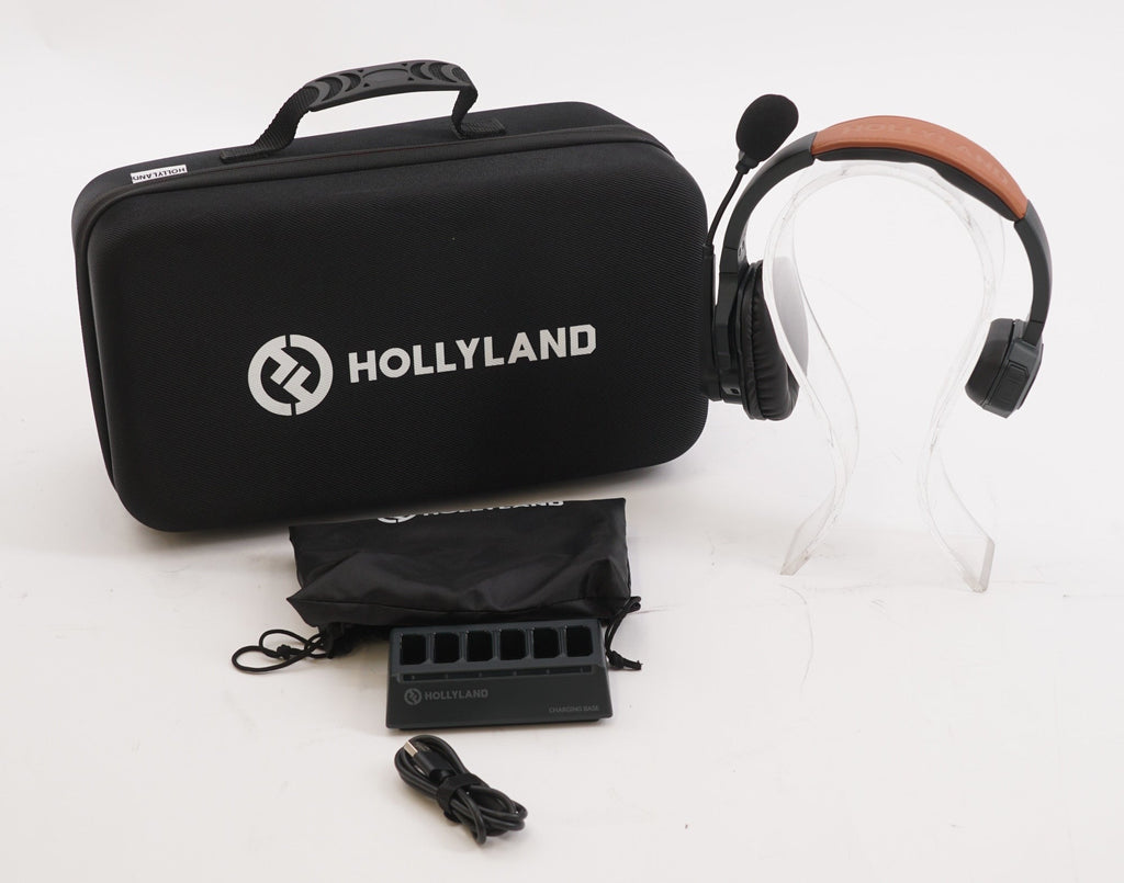 Hollyland Solidcom SE Global 5S 5-Person Single-Ear Headset Intercom System (2.4 (Used)
