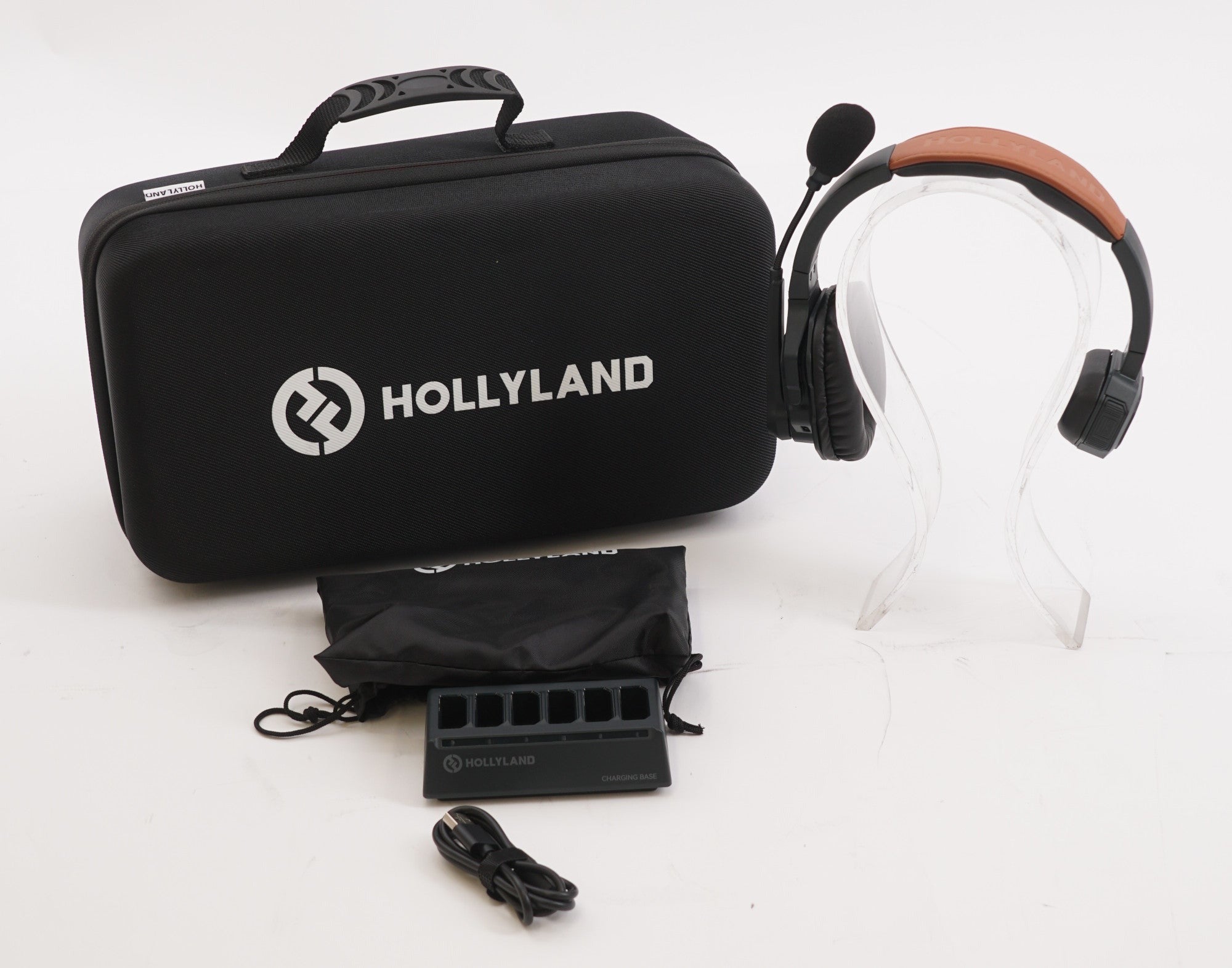 Hollyland Solidcom SE Global 5S 5-Person Single-Ear Headset Intercom System (2.4 (Used)