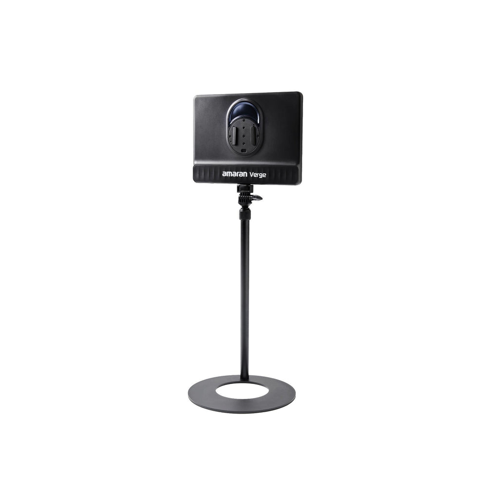 Amaran Verge Edge-Lit LED Panel Light (Charcoal, US) with Base Stand Bundle