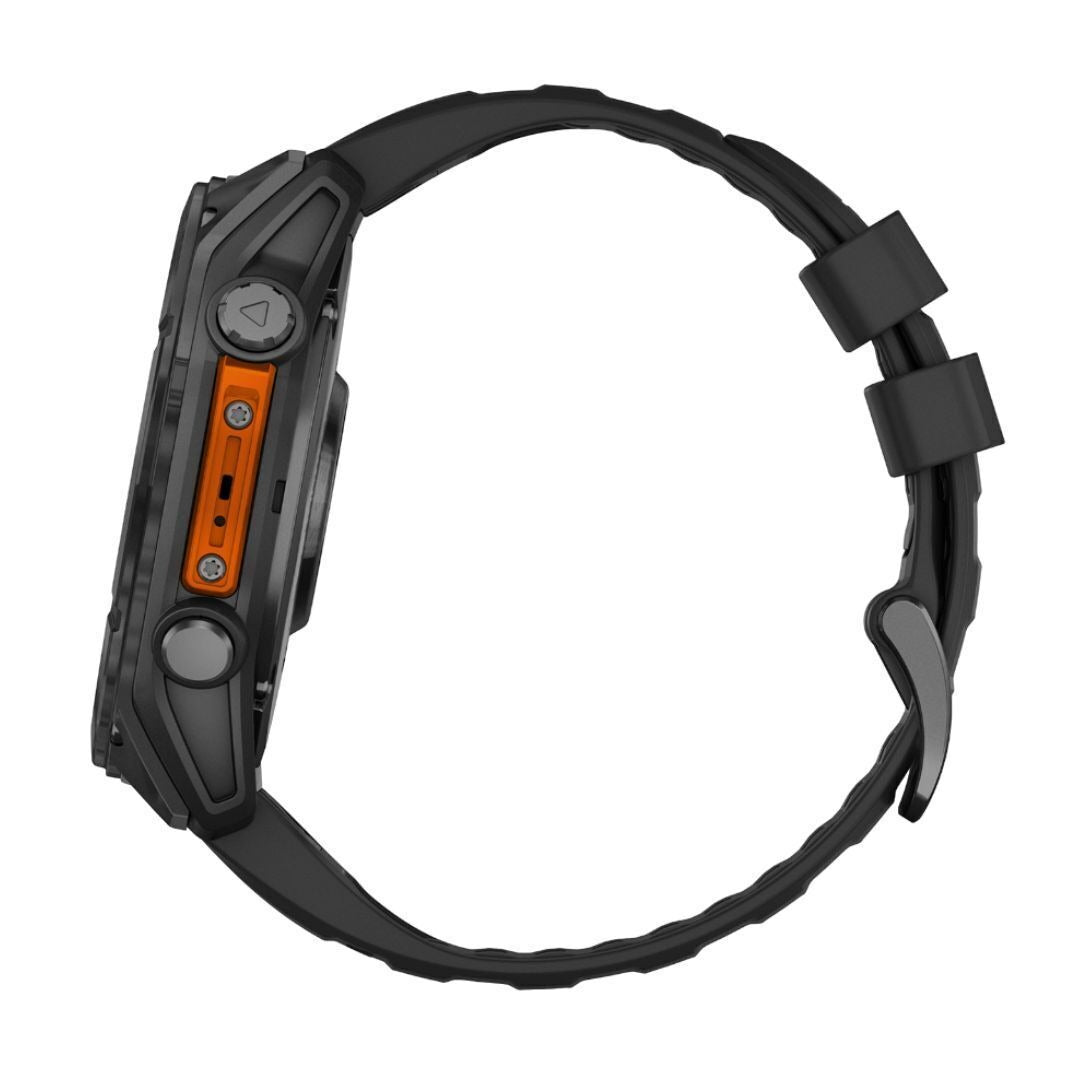Garmin Fenix 8 51mm GPS Smartwatch with 1.4-Inch AMOLED Display (Slate Gray and Black)