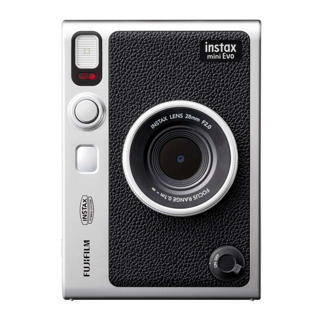 Fujifilm Instax Mini EVO Hybrid Instant Camera with Case, Twin Film Pack (40 Exposures) Bundle