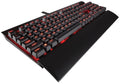 Corsair K70 LUX Mechanical Keyboard, Cherry MX Brown (Red LED) (Certified Refurbished)
