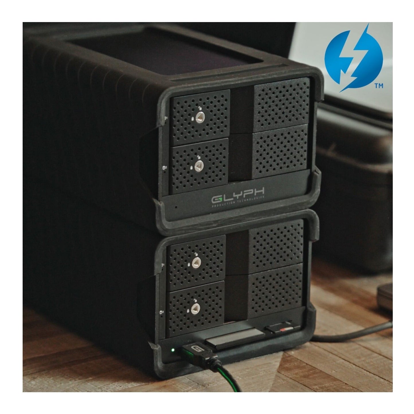 Glyph Technologies Blackbox PRO RAID 44TB 2-Bay Thunderbolt 3 (2 x 22TB)