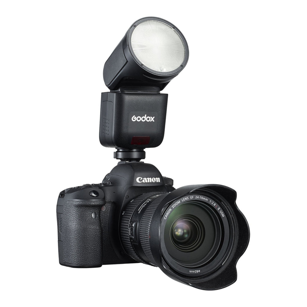 Godox On-Camera Flash for FUJIFILM - 2.4G Wireless System, Touchscreen (Black)