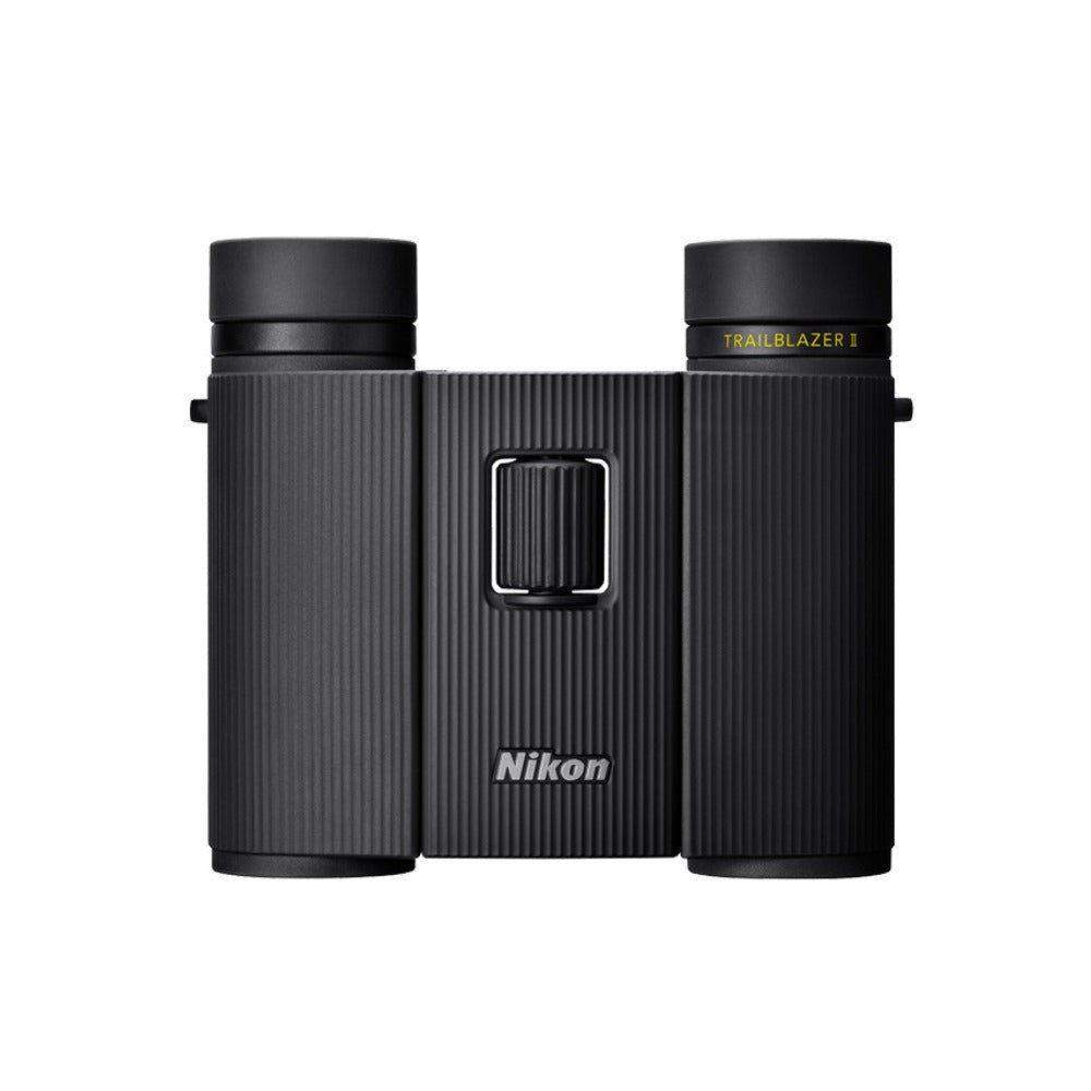 Nikon Trailblazer II 10x25 Compact Binoculars (Black) with Sling Strap Bundle