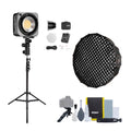 Zhiyun MOLUS G200 Bi-Color LED Monolight with Parabolic Softbox 90D and Air-Cushion Stand Bundle
