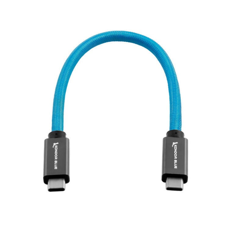 Kondor Blue USB C to USB C High Speed Cable for SSD Recording