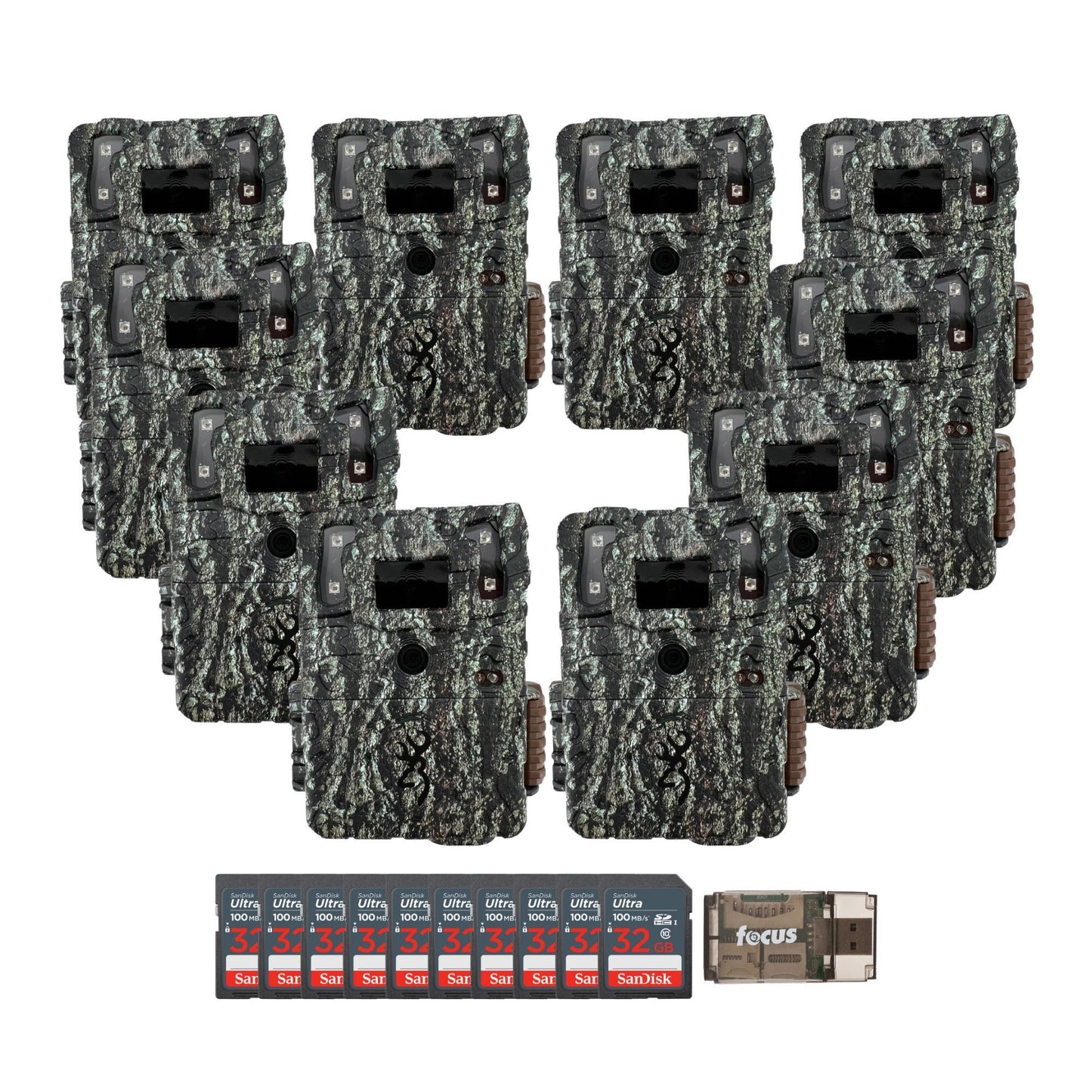 Browning Trail Cameras - Command Ops Elite 40MP Bundle (10-Pack)