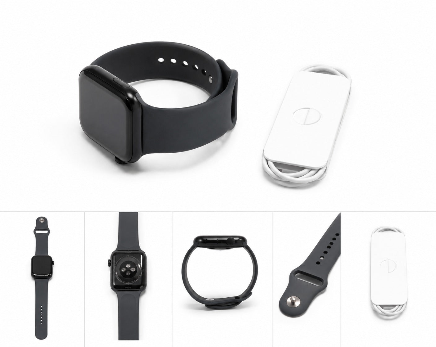 Apple Watch Series 8 GPS 45mm Aluminum Case with Sport Band (Midnight) (Open Box)