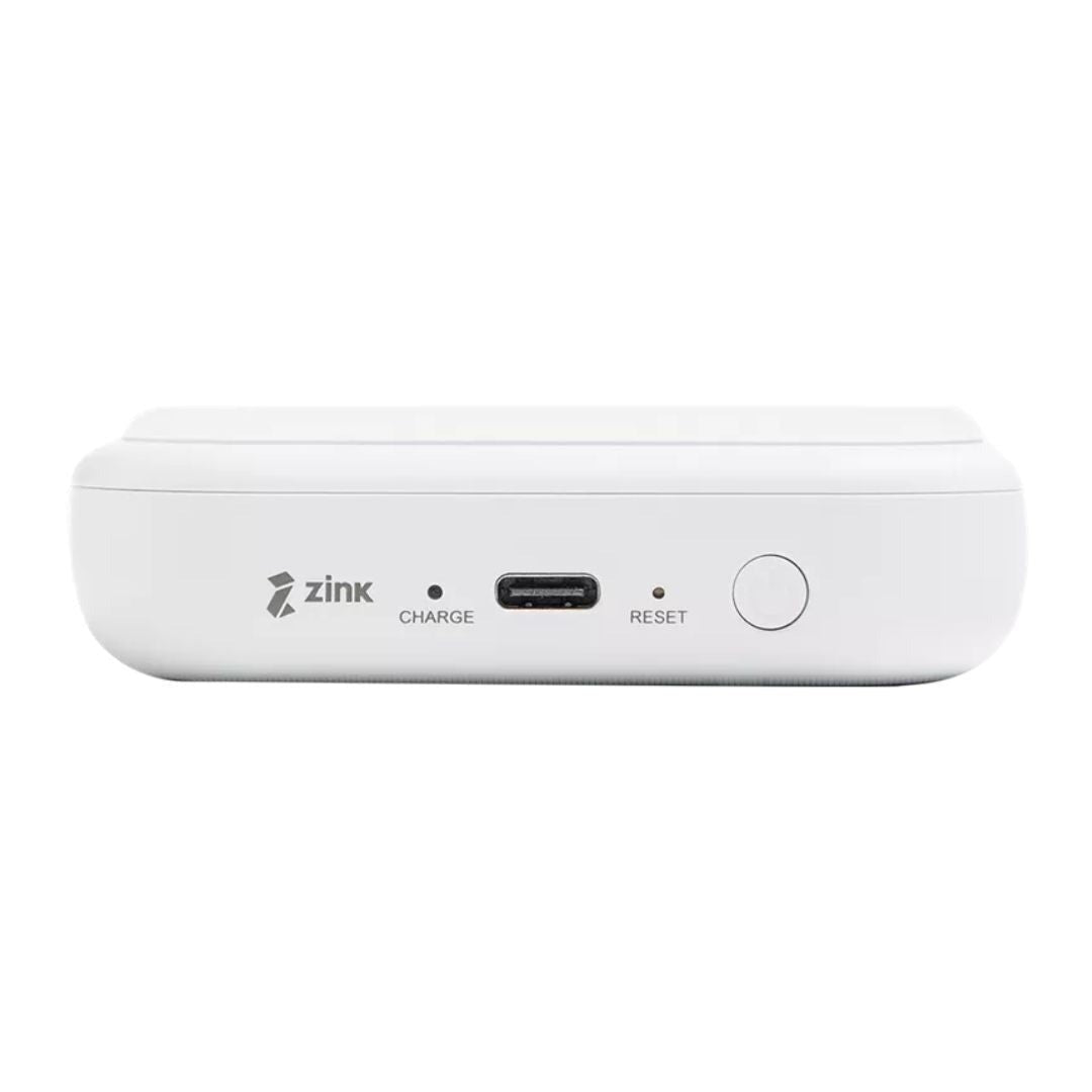 Canon IVY 2 Mini Compact Photo Sticker Printer with LED Light Bar and Built-In Battery (Pure White)