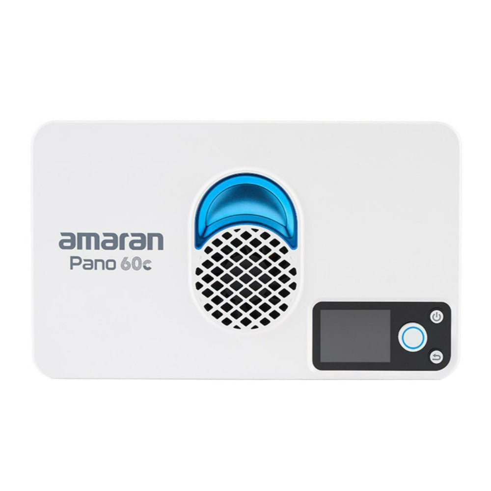 amaran Pano 60c 2-Light Kit (White) Bundle with Barn Doors