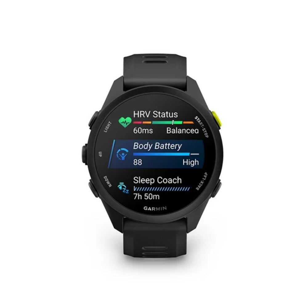 Garmin Forerunner 70 AMOLED GPS Running Smartwatch (Black)