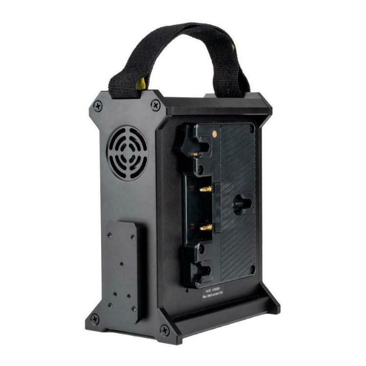 Aputure 2-Bay Battery Power Station (Gold Mount)