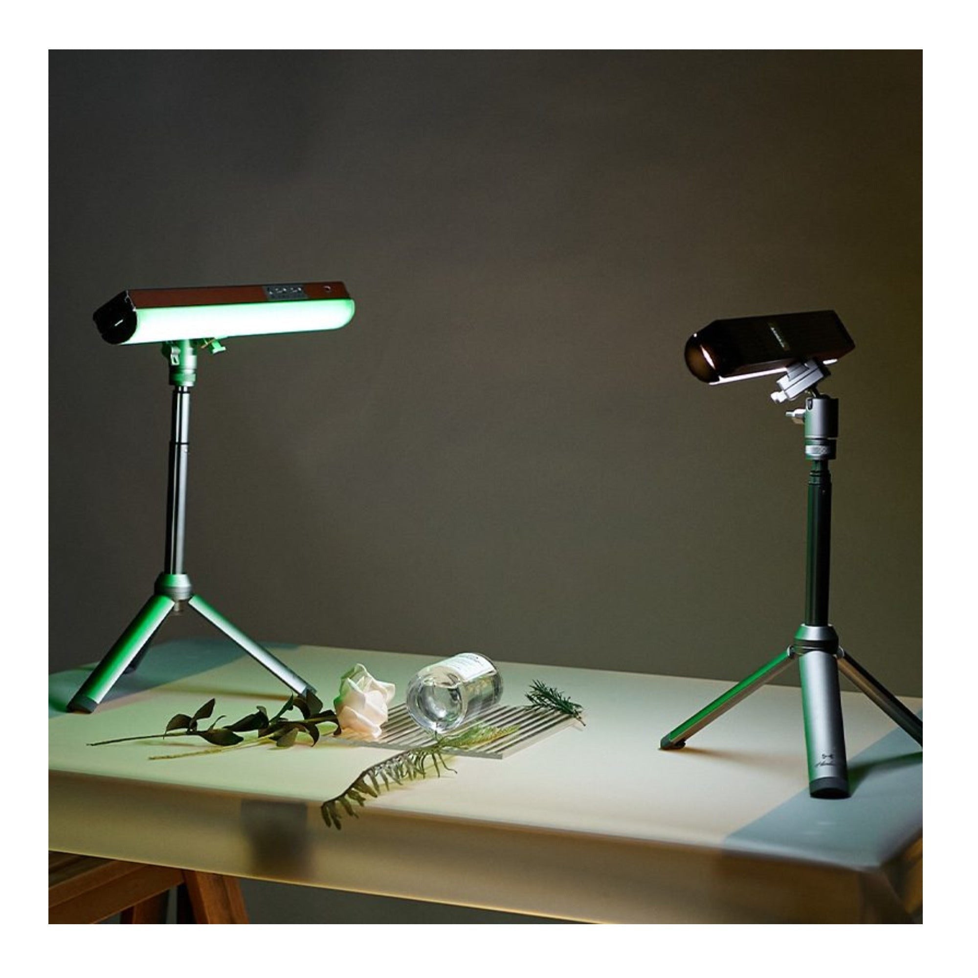 HARLOWE LED Tube Light Wand RGB Bi-Color Handheld App Control Built-in Battery