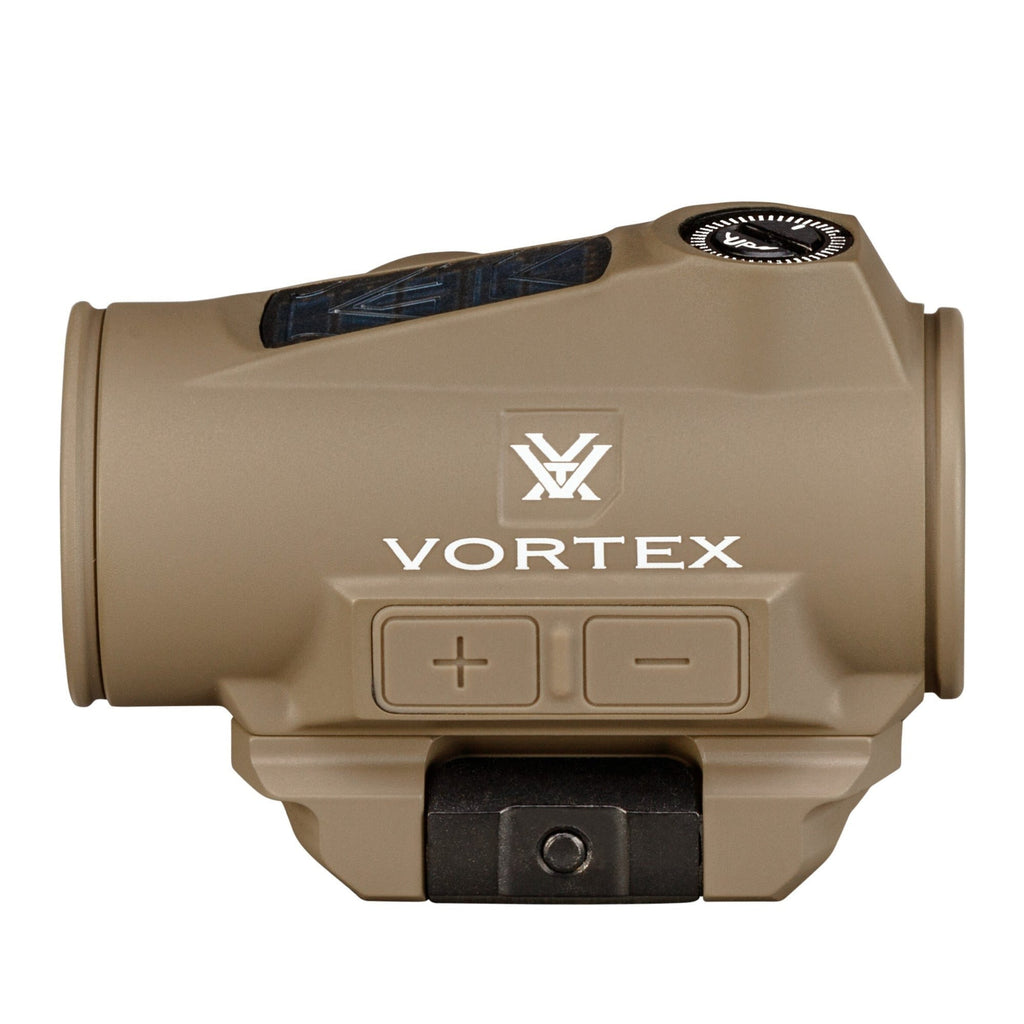 Crossfire II 1x 2 MOA Solar Red Dot Sight (Tan)
