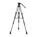 E-Image EG05A2 Two-Stage Aluminum Video Tripod Kit with GH05 75mm Fluid Head