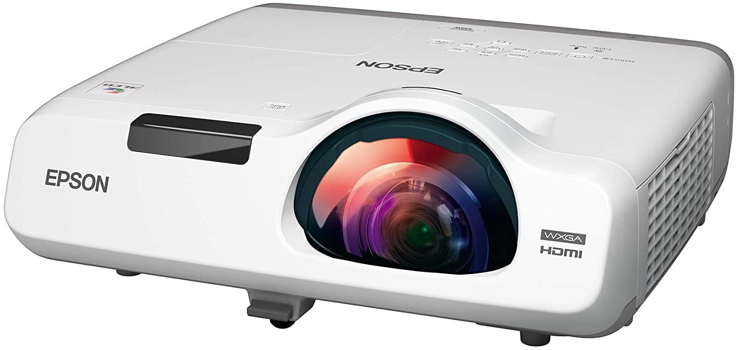 Epson PowerLite 535W Projector, WXGA, 3LCD (Certified Refurbished)