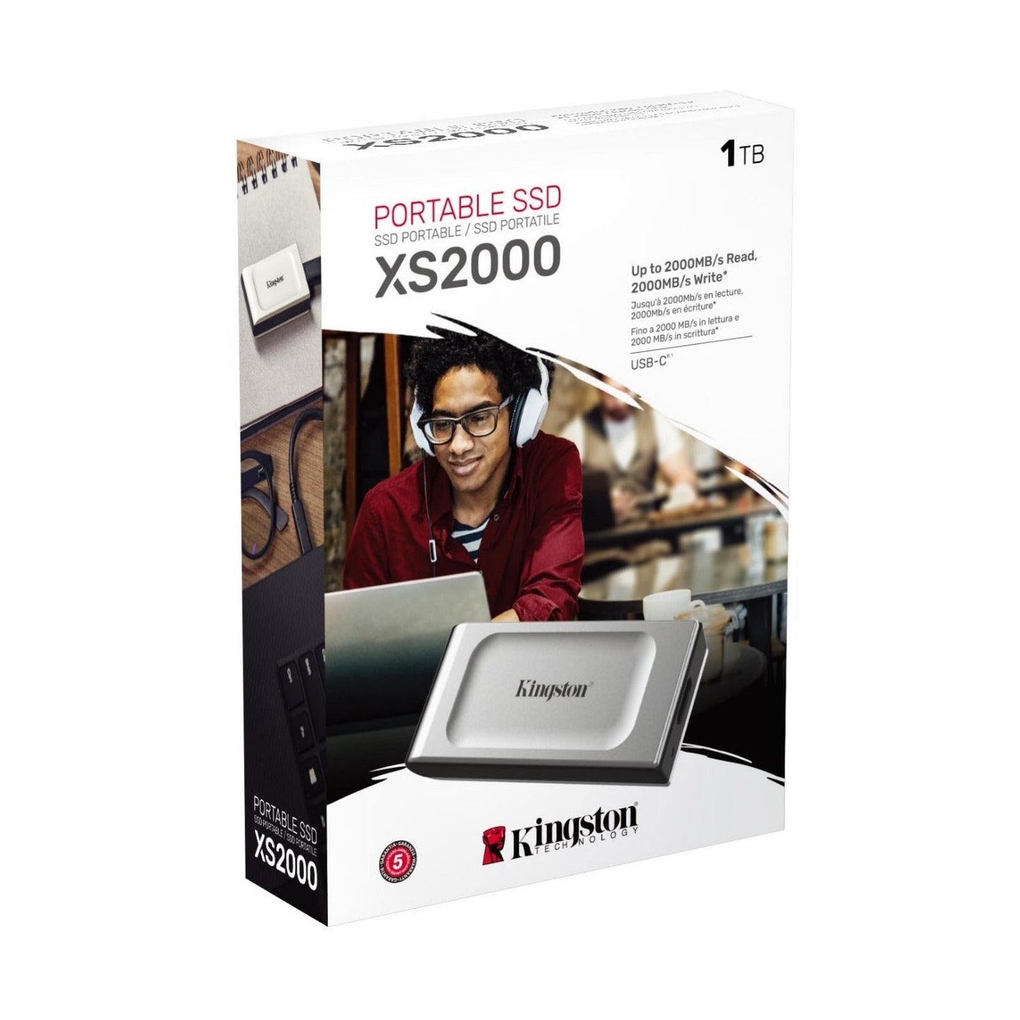 Kingston XS2000 1TB High Performance Portable External SSD